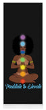 Black Queen Meditate - Yoga Mat