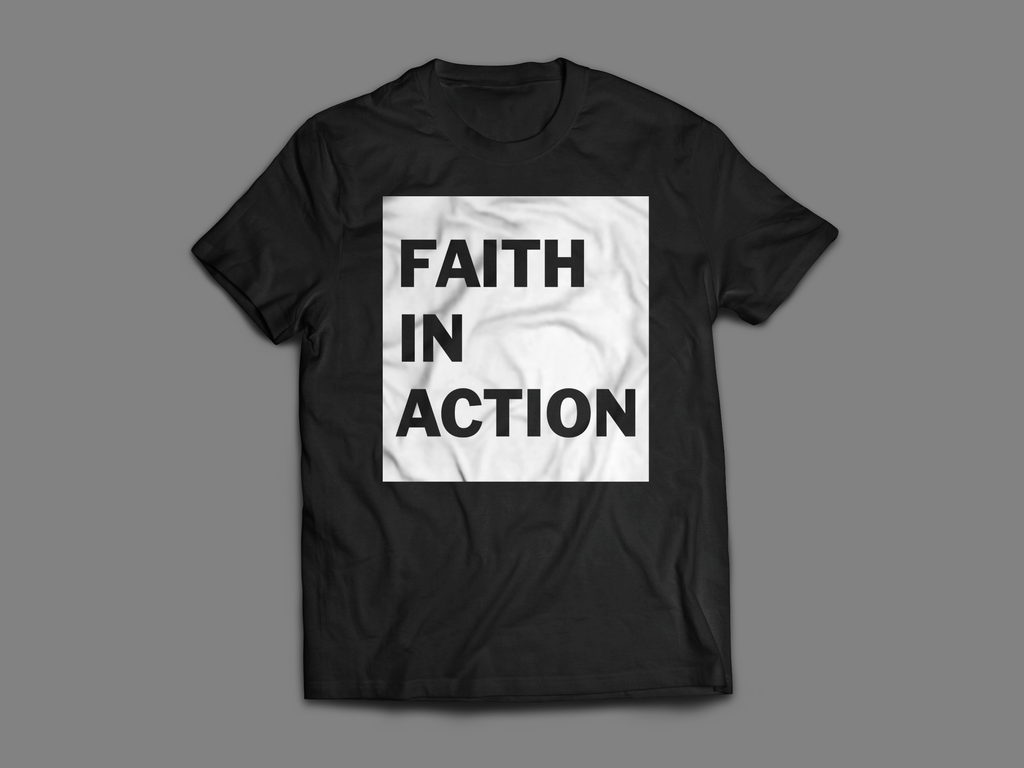Black online action tees