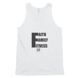 Faith Family Fitness tank top (unisex)